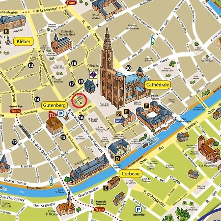 Suite Privative 43M2 - Les Tailleurs A 120M De La Cathedrale 스트라스부르 외부 사진